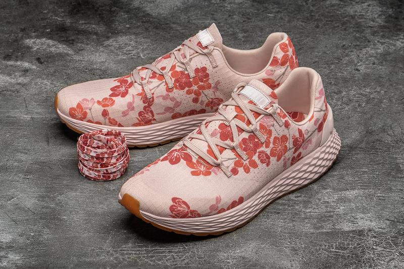 Nobull Blush Cherry Blossom Ripstop Runner Men's Running Shoes Pink | USA O1029K